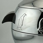 West Bend Penguin Hot   Cold Server Bakelite Handles Ice Bucket 1950s Vintage