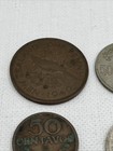 Lot Of 10 Mixed Foreign World Coins- France Mexico Canada Saudi Portuguese Spain
