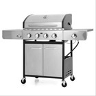 Propane Gas Grill 4 Burners Stainless Steel Cooking Grill Outdoor Bbq 42000 Btu