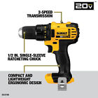 Dewalt 20v Max Brushless Motor Drill driver  Impact Driver  Saw Hand Tool Set