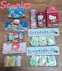 Around 1988   Nostalgic Retro Sanrio Pencil Eraser Set  9762ef