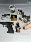 Vintage Novelty Figural Lighter Lot Of 8  No Fluids  Untested A 1724