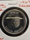 1967 Canada Silver Dollar Circulated    1225011    Canadian  1  Flying Goose