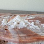 Vintage Genuine Incolay Pink Stone Handcrafted Usa Large Jewelry Trinket Box