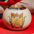 Neat King Edward Vii Queen Alexandra Coronation Royalty Antique Match Holder