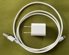 Apple Lightning To Usb-a Cable   5w Charger Bundle White Exc Iphone Ipad Oem