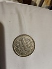 1966 Finland 1 Markka Silver Coin Good Condition