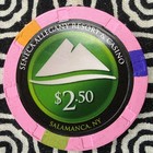 Seneca Allegany  2 50 Salamanca  New York Casino Chip C420