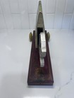 Antique Hustler Toy Wooden Pull Toy Watchdog In Doghouse Moves In And Out