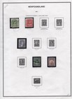 Canada Newfoundland 1919 Caribou Set Complete Scott  115-126