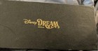 Disney Cruise Line Dream Inaugural Ship In Bottle Etched Crystal Paperweight