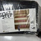 New Natco Soft Step Cushion Carpet Stair Treads Gray Black Rust 8  X 18  Set 13