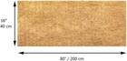 16x120 Inch Natural Coconut Coir Liner Sheets Coco Fiber Roll Mat For Planter