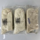 Vintage Sears Mens Athletic Socks 3-pair Off White Sealed