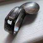 Antique 1847 Rogers Bros  Vintage Silver Plate Baby Spoon