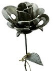 Welded Steampunk Metal Forever Rose   Perfect Gift 