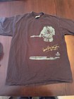  very Rare  Stevie Ray Vaughan Metallic Gold Embroidered Signature Brockum 1991