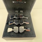 Tronical Tune Rh Set Chrome Tulip 3   3 Style Guitar Tuner