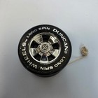 Vintage Duncan Wheels Long Spin Yo-yo Black Chrome Rim