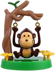 Solar Powered Dancing Animal Bobblehead Swing Monkey Swinging Animated Bobble   