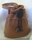 12 Pc Lot Wholesale Genuine Leather Draw Sting Coin Marble Pouch