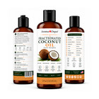 Fractionated Coconut Oil 100  Pure Carrier Oil Skin Hair Body Massage