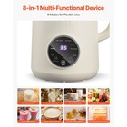 Uimoso 8-in-1 Nut Milk Machine 41oz Soy Milk And Juice Maker For Homemade Drinks