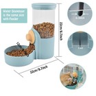 Hanging Automatic Rabbit Water Dispenser  Auto Dog Kennel Water Dispenser 35o   
