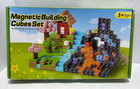 Avaxesy Toddler Magne-tic Blocks Building Cubes Toys Build Magne-tic World 3 
