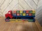 New In Box Melissa   Doug Alphabet Blocks Wooden Truck Educational Toy 13   