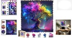 Tricolor Tree Of Life Wooden Jigsaw Puzzle 200 Pieces
