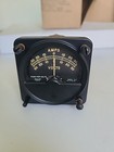 Vintage Wacline Fldf-f20316 Ammeter And Voltmeter Gauge Indicator Aircraft 
