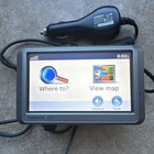 Garmin Nuvi 750 Gps Navigator Bundle W  Car Charger Tested
