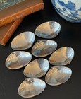 8 Rare Antique Wallace Sterling Silver  393 Shell Bonbonniere Dish American 3 5   
