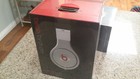 Monster Beats By Dr  Dre Pro Beats Over The Ear Headphones Silver blck Brand New
