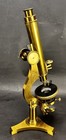 Antique 1870   s R    J  Beck Brass Monocular Microscope No  8961