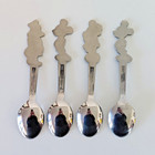 Vintage Set Of 4 Disney By Bonny Child Spoons Donald Minnie 2 Mickeys
