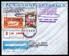Paraguay Germany 1933 Registered Via Condor Zeppelin On Cachet Cover