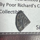 Sale  Medieval colonial England Hammered Silver Sixpence Cut For Change  M317