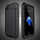 For Iphone 8 7 Plus Se 3rd Case Aluminum Shockproof Heavy Duty Glass Hard Cover