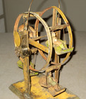 C1900- Antique Germany -french Toy Ferris Wheel Clockwork Wind Up Tin Toy-10 