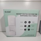 Livefull Instant Hot Towel Warmer For Face Hot Towel Dispenser   Refill Box 9x20