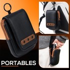 Golf Rangefinder Case Premium Leather For Bushnell Callaway Waterproof Univer   