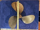 Bronze copper Color Boat Prop Vintage 21 X 29 Rh