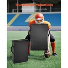 24x16in Football Blocking Tackle Dummy Heavy Duty Kick Shield Pad Handles 1pcs