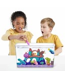 New Light Up Aquarium Set 18piece Includes 2 Fish 2 Turtles 2 Axolotl Robo Alive