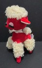 Vintage Dakin Dream Pets Lucy Lamb Red Sheep Stuffed Plush Eyelashes 6   