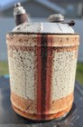 Vintage Marathon Oil 5 Gallon Can Marathon Runner Red Advertising Gas Sign
