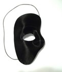 Black Phantom Of The Opera Costume Masquerade Mask