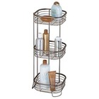 3-tier Steel Corner Shower Caddy Organizer 9 5x9 5x26  Rust-resistant Design Us